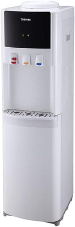 Load image into Gallery viewer, TOSHIBA 3 Tap Top Load Water Dispenser RWF-W1766TU(W) - Teq Souq