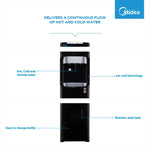 Load image into Gallery viewer, Midea 3 Tap Bottom Load Water Dispenser YL1633S