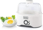 Load image into Gallery viewer, BLACK+DECKER 280W 6 Piece Egg Cooker EG200-B5 - Teq Souq