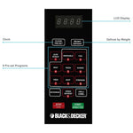 Load image into Gallery viewer, BLACK+DECKER 30L Microwave Oven With Grill MZ3000PG-B5