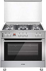Load image into Gallery viewer, AFTRON 90x60 5 Burners Gas Cooker AFPGR9560SSD - Teq Souq