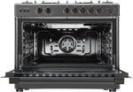 Load image into Gallery viewer, TOSHIBA 90x60 5 Burners Gas Cooker TBA-36LMG5G089KS