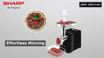 Load image into Gallery viewer, SHARP 2200W 3 Disc Meat Mincer/Grinder/Sausage/Kebab Maker EG-PL41-K3 - Teq Souq