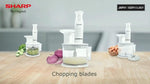 Load image into Gallery viewer, SHARP 5 In 1 Food Processor EM-FP41-W3 - Teq Souq