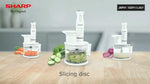 Load image into Gallery viewer, SHARP 5 In 1 Food Processor EM-FP41-W3 - Teq Souq