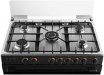 Load image into Gallery viewer, TOSHIBA 90x60 5 Burners Gas Cooker TBA-36LMG5G089KS