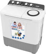 Load image into Gallery viewer, AFTRON 10Kg Twin Tub Semi Automatic Washing Machine AFW10500X - Teq Souq