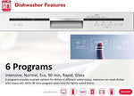 Load image into Gallery viewer, SHARP 12 Place Settings Dishwasher QW-MB612-SS3 - Teq Souq