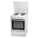 Load image into Gallery viewer, INDESIT 60X60 4 Hot Plates Electric Cooker I-6E5H2EWEX