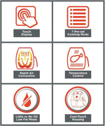 Load image into Gallery viewer, BLACK+DECKER 5.6L Air Fryer AF625-B5 - Teq Souq