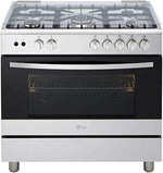 Load image into Gallery viewer, LG 90x60 5 Burners Gas Cooker FA415RMA