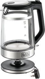 Load image into Gallery viewer, BLACK+DECKER 2200W Glass Kettle Double Wall GK220-B5