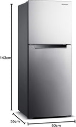 Load image into Gallery viewer, SHARP 260L Top Mount Refrigerator SJ-HM260-HS - Teq Souq
