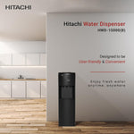 Load image into Gallery viewer, Hitachi 3 Tap Top Load Water Dispenser HWD15000B - Teq Souq