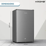 Load image into Gallery viewer, Krome 120L Single Door Refrigerator KR-RDC120H - Teq Souq