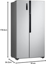 Load image into Gallery viewer, LG 509L Side by Side Refrigerator GRFB587PQAM - Teq Souq