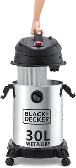 Load image into Gallery viewer, BLACK+DECKER 2000W 20L Drum Vacuum Cleaner BV2000-B5 - Teq Souq