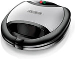 Load image into Gallery viewer, BLACK+DECKER 2 Slice Sandwich Maker with Grill TS2080-B5