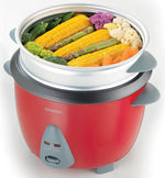 Load image into Gallery viewer, KENWOOD 1.8L Rice Cooker with Food Steamer Basket RCM44.000RD