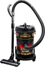 Load image into Gallery viewer, Hitachi 2300W 21L Drum Vacuum Cleaner Black & Red CV9800Y - Teq Souq