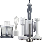 Load image into Gallery viewer, KENWOOD 800W Hand Blender Chopper, Beaker, Whisk, Puree/Masher, Stainless Steel Wand HDP406