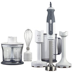 Load image into Gallery viewer, KENWOOD 800W Hand Blender Chopper, Beaker, Whisk, Puree/Masher, Stainless Steel Wand HDP406