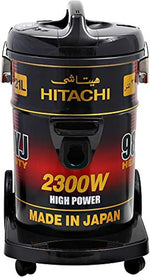 Load image into Gallery viewer, Hitachi 2300W 21L Drum Vacuum Cleaner Black & Red CV9800Y - Teq Souq