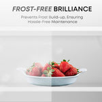 Load image into Gallery viewer, Krome 600L Side by Side Refrigerator with Water Dispenser KR-SBS600WM - Teq Souq