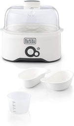 Load image into Gallery viewer, BLACK+DECKER 280W 6 Piece Egg Cooker EG200-B5 - Teq Souq