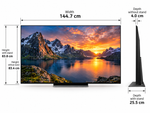 Load image into Gallery viewer, Sony BRAVIA 65-Inch A9G MASTER Series 4K OLED Smart Android TV – X1 Ultimate Processor, Acoustic Surface Audio+, Dolby Vision, Dolby Atmos, HDR, Black - Teq Souq