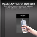 Load image into Gallery viewer, Krome 600L Side by Side Refrigerator with Water Dispenser KR-SBS600WM - Teq Souq