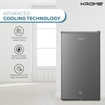 Load image into Gallery viewer, Krome 120L Single Door Refrigerator KR-RDC120H - Teq Souq