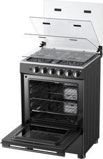Load image into Gallery viewer, AKAI 60x60 4 Burners Gas Cooker CRMA-M66BCFS