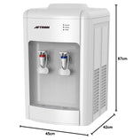 Load image into Gallery viewer, AFTRON 2 Tap Table Top Water Dispenser AFWD3780 - Teq Souq