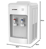Load image into Gallery viewer, AFTRON 2 Tap Table Top Water Dispenser AFWD3780 - Teq Souq