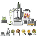 Load image into Gallery viewer, KENWOOD 1000W Food Processor with Blender, Grinder Mill, Dual Metal Whisk, Dough Maker, Citrus Juicer FDM71.690SS - Teq Souq