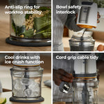 Load image into Gallery viewer, KENWOOD 400W Chopper CHP40.000BK - Teq Souq