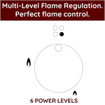 Load image into Gallery viewer, Ariston 90x60 cm Convection Oven Gas Cooking Range-5 Burners with 1 Triple Crown Sabaf AM9GC6KCX/MEA