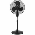 Load image into Gallery viewer, Havells Glanzo FOSGZBLK16120 16-Inch Pedestal Stand Fan – Black - Teq Souq