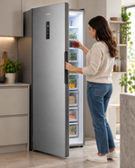Load image into Gallery viewer, Hisense FV3N509NAI 509L Convertible Upright Freezer & Refrigerator – 380L Net, Total No Frost, Durable Inverter, Silver - Teq Souq