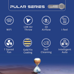 Load image into Gallery viewer, Gree 1.5 Ton Split Air Conditioner With Rotary Compressor P4Matic-P18C3