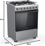 Load image into Gallery viewer, Siemens HG2L105B5 Freestanding Cooking Range – Gas Cooker with Oven, Kitchen Appliance - Teq Souq