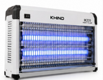 Load image into Gallery viewer, KHIND IK220 55W Electric Insect Killer – Dual 20W UV Tubes, 45m² Coverage, 4000V Grid, Heavy-Duty Bug Zapper, White