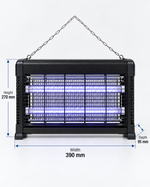 Load image into Gallery viewer, KHIND IK3510 32W Electric Insect Killer – Dual 10W UV Tubes, 60m² Coverage, Hanging & Freestanding, Bug Zapper