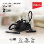 Load image into Gallery viewer, Impex 1200W 1.2L Vaccum Cleaner VC4705
