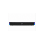 Load image into Gallery viewer, JVC TH-N324B Bluetooth Soundbar Speaker, 2.0 Channel, Rechargeable Battery, USB, AUX, LED Display, Black