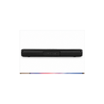 Load image into Gallery viewer, JVC TH-N324B Bluetooth Soundbar Speaker, 2.0 Channel, Rechargeable Battery, USB, AUX, LED Display, Black