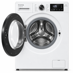 Load image into Gallery viewer, Krome KR-WFL70SI 7KG Front Load Washing Machine – 1400 RPM, BLDC Inverter Motor, 12 Wash Programs, LED Display, White