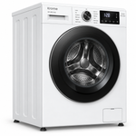 Load image into Gallery viewer, Krome KR-WFL70SI 7KG Front Load Washing Machine – 1400 RPM, BLDC Inverter Motor, 12 Wash Programs, LED Display, White