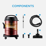 Load image into Gallery viewer, MIDEA 2000W 21L VACUUM CLEANER MDVC21